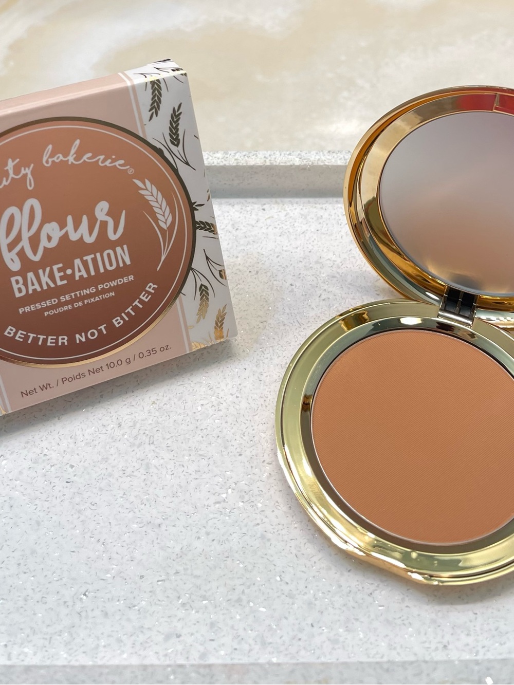 Beauty Bakerie ~ ‘ALMOND’ (Chestnut) Pressed Setting Powder ~ Full Size 10 g - Picture 4 of 16